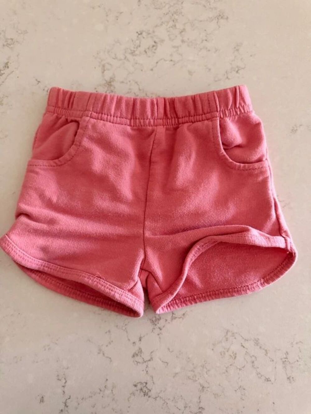 Madison Layne Coral Toddler Shorts, 18 Months